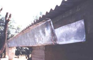 Square gutter