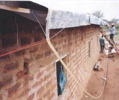 Water level in a hosepipe filled with water