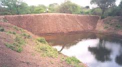 Valley dam