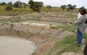 Excavation ponds