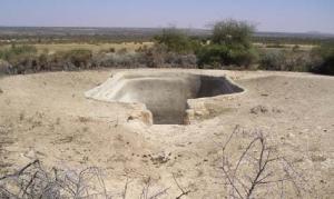 Berkad ground tanks in Somaliland