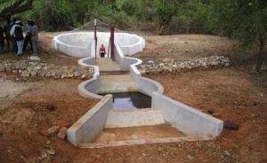 Berkad ground tank in Kenya