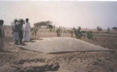 Hand-dug well