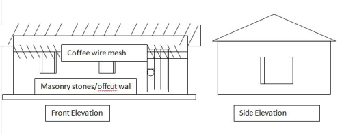 Sketch of a rearing house